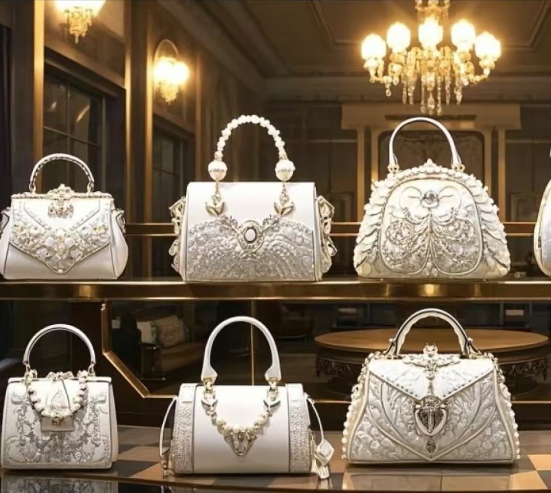 珊瑚高档女士手提包